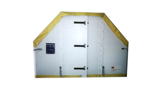 Image of a custom air freight cargo container.